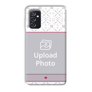 Fabric Print Customized Printed Back Cover for Samsung Galaxy M52