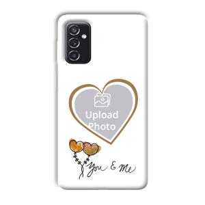 You & Me Customized Printed Back Cover for Samsung Galaxy M52