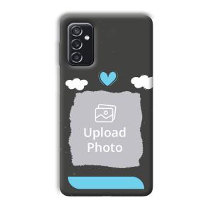 Love & Clouds Customized Printed Back Cover for Samsung Galaxy M52