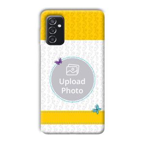 Butterflies & Yellow Customized Printed Back Cover for Samsung Galaxy M52