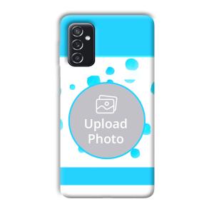 Bluish Customized Printed Back Cover for Samsung Galaxy M52