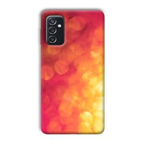 Red Orange Phone Customized Printed Back Cover for Samsung Galaxy M52