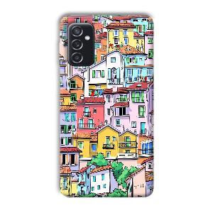 Colorful Alley Phone Customized Printed Back Cover for Samsung Galaxy M52
