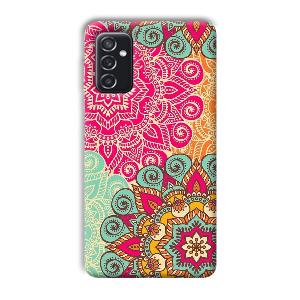 Floral Design Phone Customized Printed Back Cover for Samsung Galaxy M52