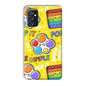 Pop It Phone Customized Printed Back Cover for Samsung Galaxy M52