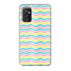 Wavy Designs Phone Customized Printed Back Cover for Samsung Galaxy M52