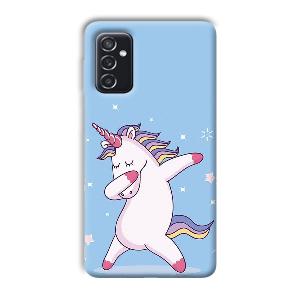 Unicorn Dab Phone Customized Printed Back Cover for Samsung Galaxy M52