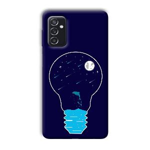 Night Bulb Phone Customized Printed Back Cover for Samsung Galaxy M52