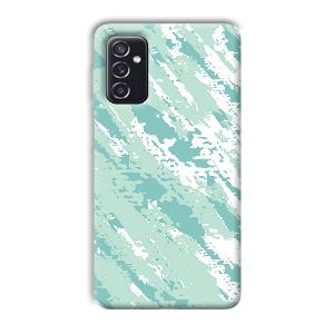 Sky Blue Design Phone Customized Printed Back Cover for Samsung Galaxy M52
