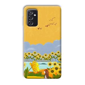Girl in the Scenery Phone Customized Printed Back Cover for Samsung Galaxy M52