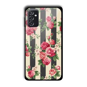 Wall of Flowers Customized Printed Glass Back Cover for Samsung Galaxy M52