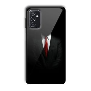 Hitman Customized Printed Glass Back Cover for Samsung Galaxy M52