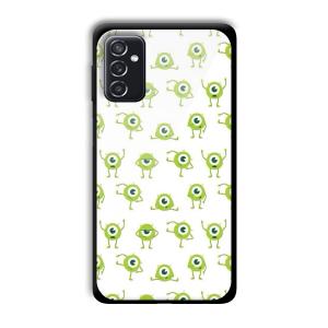 Green Eyes Customized Printed Glass Back Cover for Samsung Galaxy M52