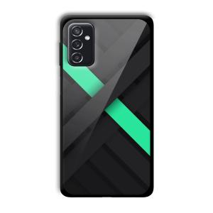 Green Cross Customized Printed Glass Back Cover for Samsung Galaxy M52