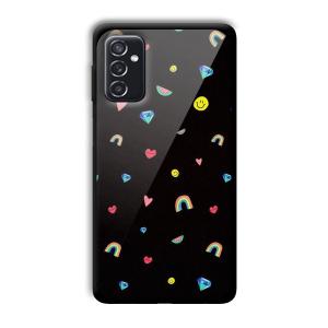 Multi Object Customized Printed Glass Back Cover for Samsung Galaxy M52