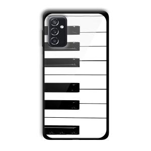 Piano Customized Printed Glass Back Cover for Samsung Galaxy M52