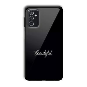 Beautiful Customized Printed Glass Back Cover for Samsung Galaxy M52