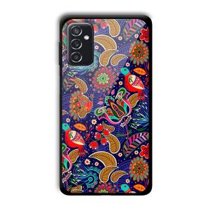 Animal Sketches Customized Printed Glass Back Cover for Samsung Galaxy M52