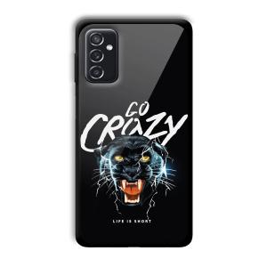 Go Crazy Customized Printed Glass Back Cover for Samsung Galaxy M52