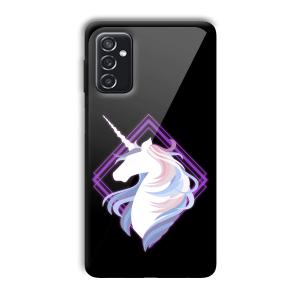 Unicorn Customized Printed Glass Back Cover for Samsung Galaxy M52