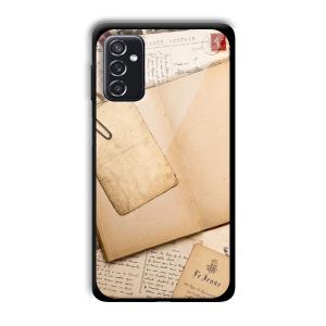 Journal Entry Customized Printed Glass Back Cover for Samsung Galaxy M52