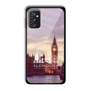 London Customized Printed Glass Back Cover for Samsung Galaxy M52