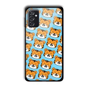 Laughing Cub Customized Printed Glass Back Cover for Samsung Galaxy M52