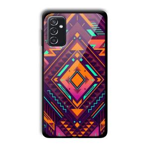 Purple Prism Customized Printed Glass Back Cover for Samsung Galaxy M52