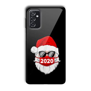 2020 Santa Customized Printed Glass Back Cover for Samsung Galaxy M52
