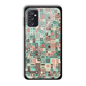 Green Maze Customized Printed Glass Back Cover for Samsung Galaxy M52