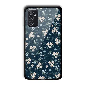 Little Flowers Customized Printed Glass Back Cover for Samsung Galaxy M52