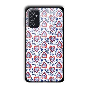Little Spades Customized Printed Glass Back Cover for Samsung Galaxy M52