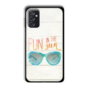 Fun in the Sun Customized Printed Glass Back Cover for Samsung Galaxy M52