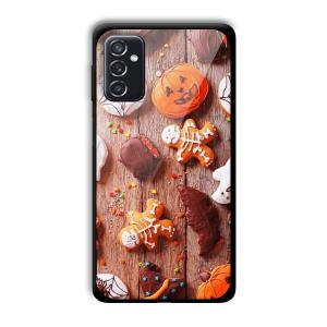 Gingerbread Customized Printed Glass Back Cover for Samsung Galaxy M52