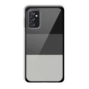 Shades of Grey Customized Printed Glass Back Cover for Samsung Galaxy M52