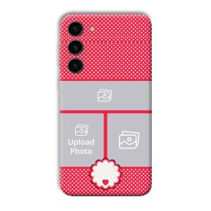 Little Hearts Customized Printed Back Cover for Samsung Galaxy S23