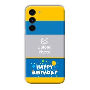 Happy Birthday Customized Printed Back Cover for Samsung Galaxy S23