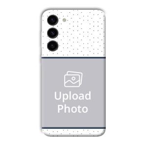 Blue Dots Customized Printed Back Cover for Samsung Galaxy S23