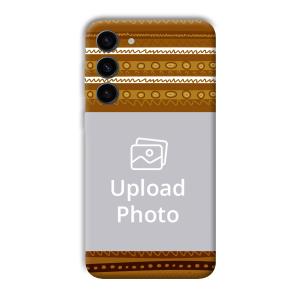 Brown Lines Customized Printed Back Cover for Samsung Galaxy S23