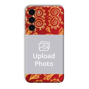 Red Design Customized Printed Back Cover for Samsung Galaxy S23