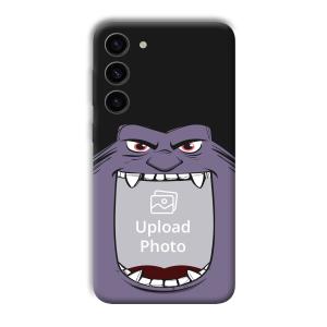 Purple Monster Customized Printed Back Cover for Samsung Galaxy S23
