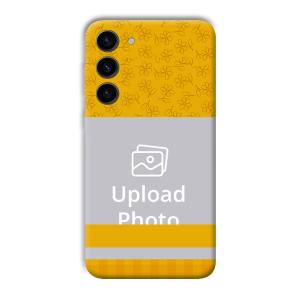Mustard Flowers Customized Printed Back Cover for Samsung Galaxy S23