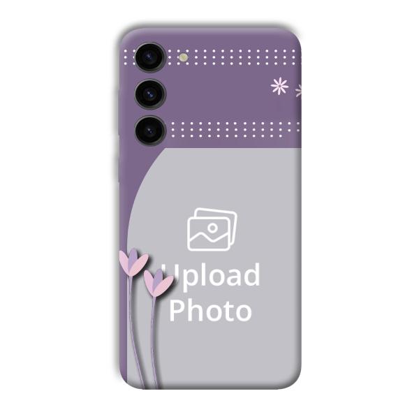Lilac Pattern Customized Printed Back Cover for Samsung Galaxy S23