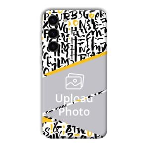 Letters Customized Printed Back Cover for Samsung Galaxy S23