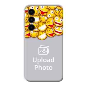 Emojis Customized Printed Back Cover for Samsung Galaxy S23