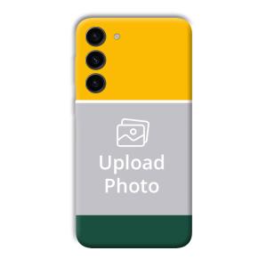 Yellow Green Customized Printed Back Cover for Samsung Galaxy S23