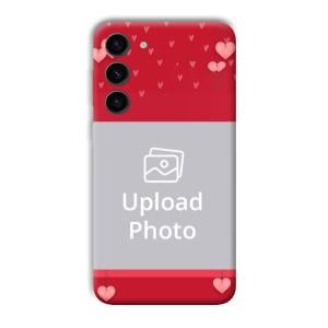 Red Pink  Customized Printed Back Cover for Samsung Galaxy S23