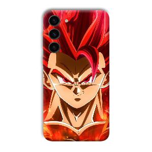 Goku Design Phone Customized Printed Back Cover for Samsung Galaxy S23