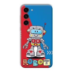Robot Phone Customized Printed Back Cover for Samsung Galaxy S23