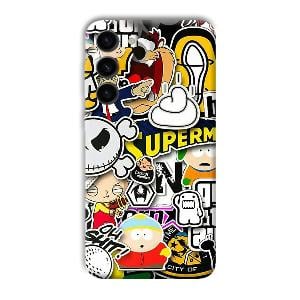 Cartoons Phone Customized Printed Back Cover for Samsung Galaxy S23